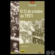 EL 23 DE OCTUBRE DE 1931 - Por LUIS VERÓN - Año 2013