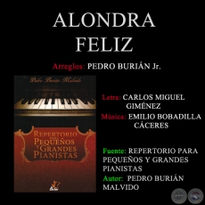 ALONDRA FELIZ - Arreglos PEDRO BURIN MALVIDO