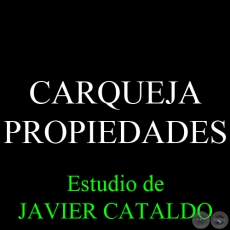 CARQUEJA - PROPIEDADES - Estudio de JAVIER CATALDO