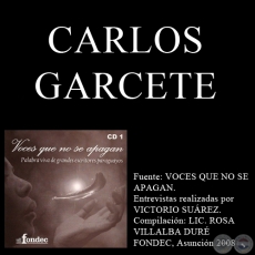 VOCES QUE NO SE APAGAN - CARLOS GARCETE