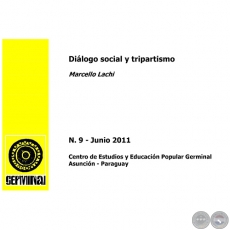 DIÁLOGO SOCIAL Y TRIPARTISMO - GERMINAL - DOCUMENTOS DE TRABAJO Nº 9 JUNIO 2011
