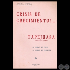 TAPEJUASA (ENCRUCIJADA), 1961 - Discurso de EDGAR L. YNSFRÁN