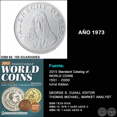 KM# 68 150 GUARANIES - AÑO 1973 - MONEDAS DE PARAGUAY