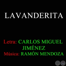 LAVANDERITA - RAMN MENDOZA