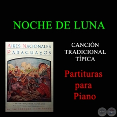 NOCHE DE LUNA - Partitura para Piano