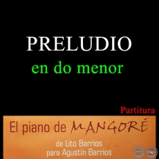 PRELUDIO en do menor - PARTITURA PARA PIANO