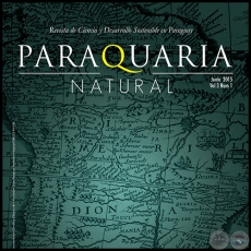 PARAQUARIA NATURAL - JUNIO 2015 - VOLUMEN 3 - NÚMERO 1