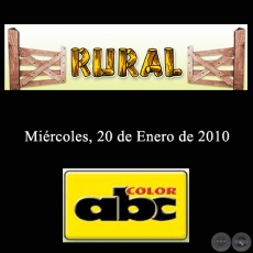 RURAL - 20 de Enero de 2010 - ABC COLOR