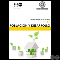 Revista N° 37 - POBLACIÓN Y DESARROLLO - FACULTAD DE CIENCIAS ECONÓMICAS U.N.A.