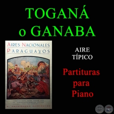 TOGAN o GANABA - Partitura para Piano