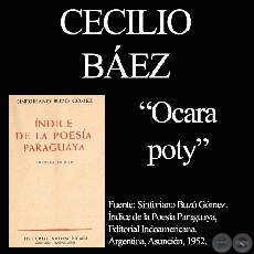OCARA POTY - Poesa de CECILIO BEZ