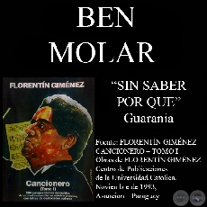 SIN SABER POR QUE - Guarania de BEN MOLAR