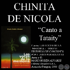CANTO A YATAITY - Letra de la canción: Cirilo R. Zayas y Chinita de Nicola