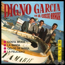 DIGNO GARCÍA EN LA COSTA BRAVA (EP) - Año 1968