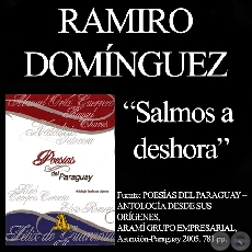 SALMOS A DESHORA - Poesías de RAMIRO DOMÍNGUEZ, 1963