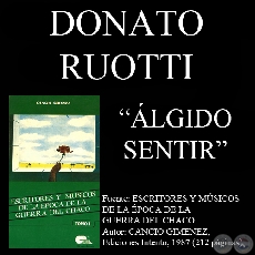 ÁLGIDO SENTIR - Poesía de DONATO RUOTTI