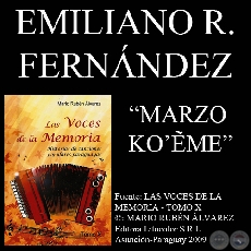 MARZO KOẼME - Letra: EMILIANO R. FERNNDEZ