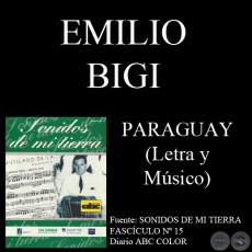 PARAGUAY - Letra y Música: EMILIO BIGGI