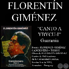 CANTO A YBYCU-I - Guarania, letra de LÓPEZ SIMÓN / FLORENTÍN GIMÉNEZ