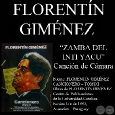 ZAMBA DEL INTI YACU - Zamba, letra y música de FLORENTÍN GIMÉNEZ