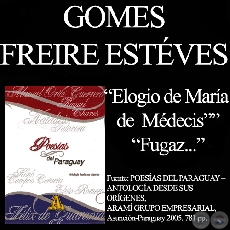 ELOGIO DE MARÍA DE MÉDECIS y FUGAZ… - Poesías de GOMES FREIRE ESTÉVES