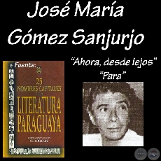 AHORA, DESDE LEJOS y PARA (Poesías de JOSÉ MARÍA GÓMEZ SANJURJO)