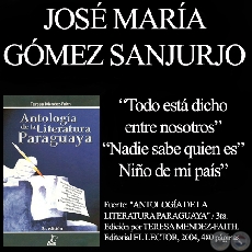 TODO ESTA DICHO ENTRE NOSOTROS y poesas de JOS MARA GMEZ SANJURJO