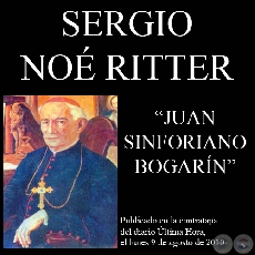 JUAN SINFORIANO BOGARN (Artculo de SERGIO NO RITTER)