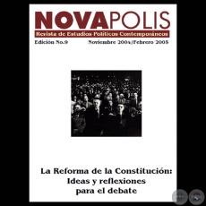 LA REFORMA DE LA CONSTITUCIÓN: IDEAS Y REFLEXIONES PARA EL DEBATE - Director: JOSÉ NICOLÁS MORÍNIGO