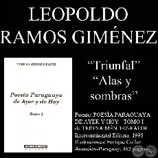 TRIUNFAL y ALAS Y SOMBRAS - Poesías de LEOPOLDO RAMOS GIMENEZ