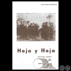 HOJA Y HOJA - Poemario de LUIS MARÍA MARTÍNEZ