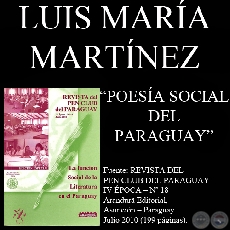 POESÍA SOCIAL DEL PARAGUAY - Ponencia de LUIS MARÍA MARTÍNEZ