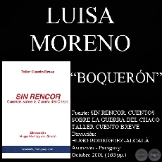 BOQUERÓN - Cuento de LUISA MORENO - Año 2001