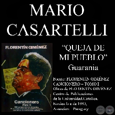 QUEJA DE MI PUEBLO - SAPUKÁI ASY - Guarania, letra de MARIO CASARTELLI