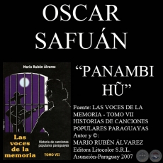 PANAMBI HŨ - Letra y música: OSCAR NELSON CARÍN SAFUÁN