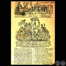 PERIÓDICO LA VERDAD AUTÓGRAFA, 1885 - REEDICIÓN - FACSIMILAR