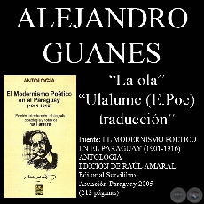 LA OLA (Poesía) y ULALUME (Poesía de EDGAR POE), traducción de ALEJANDRO GUANES 