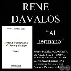 AL HERMANO (Poesía de René Dávalos)