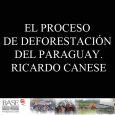 EL PROCESO DE DEFORESTACIÓN DEL PARAGUAY - Por RICARDO CANESE - Año 1988