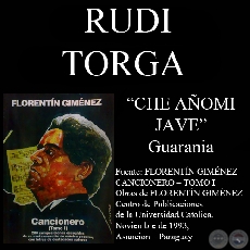 CHE AÑOMI JAVE - Guarania, letra de RUDI TORGA