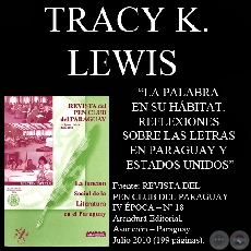 LA PALABRA EN SU HÁBITAT: ... - Ponencia de TRACY K. LEWIS - Año 2010