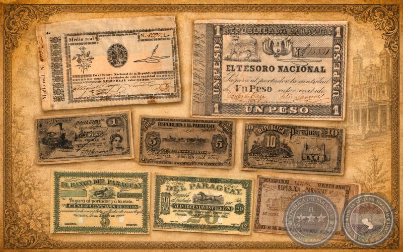 BILLETES DEL PARAGUAY 1851 - 2011 / PARAGUAYAN PAPER MONEY