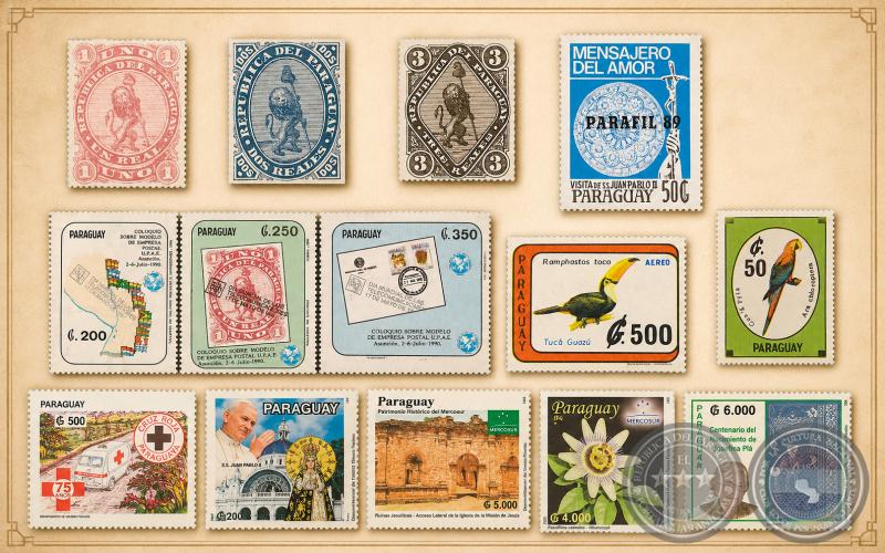 FILATELIA DEL PARAGUAY / PARAGUAYAN PHILATELY