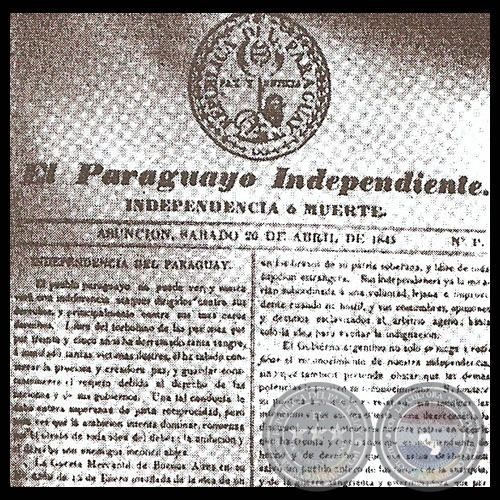 DIARIO EL PARAGUAYO INDEPENDIENTE (1845 - 1852)