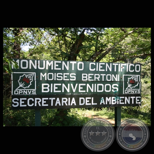 MONUMENTO CIENTÍFICO MOISES BERTONI