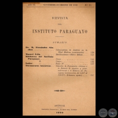 REVISTA DEL INSTITUTO PARAGUAYO - EDICIÓN DIGITAL