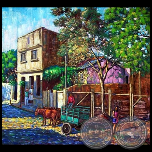 EL CARRITO - Obra de HERMINIO GAMARRA FRUTOS