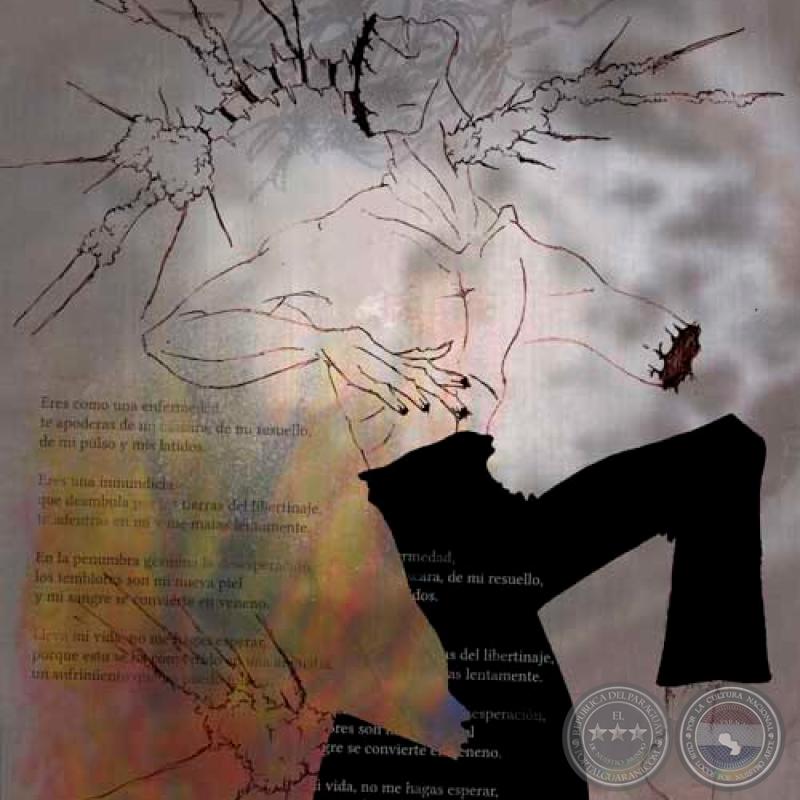 IMÁGENES DE UNA MENTE PERTURBADA - Ilustraciones de CÉSAR BARRETO
