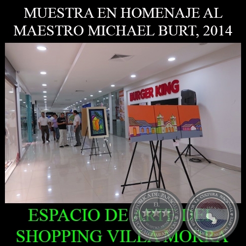 MUESTRA EN HOMENAJE AL MAESTRO MICHAEL BURT, 2014 - Muestra Colectiva de Carla Ascarza