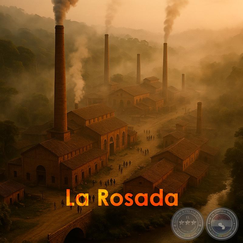 La Rosada, Fundición de hierro - Por JOSÉ ALCIDES BÁEZ